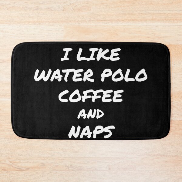 Aperçu de l'œuvre J'aime le café et waterpolo siestes créée et vendue par Watersolution.