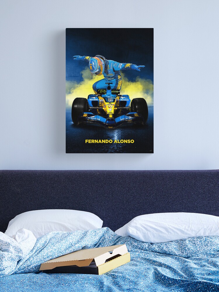 Fernando Alonso Scream - Póster retro con impresión artística, lienzo  vintage para colgar, para dormitorio, sala de estar, decoración de pared  del hogar, 20 x 30 cm : : Hogar y cocina