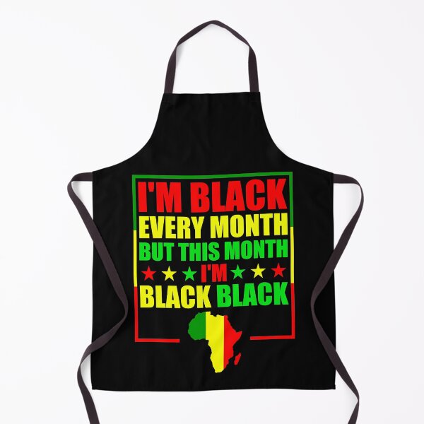 Item preview, Black History Month 2020 I'm Black Every Month But This Month I'm Black Black designed and sold by naworas.
