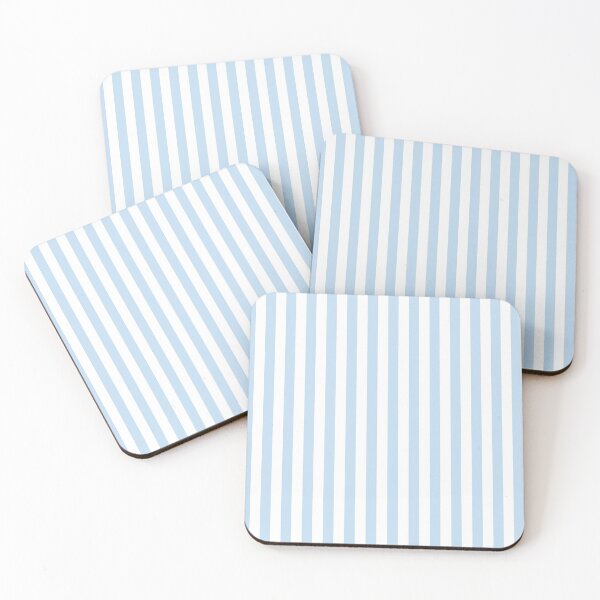 Item preview, Blue and White Wide Stripes designed and sold by ennbe.