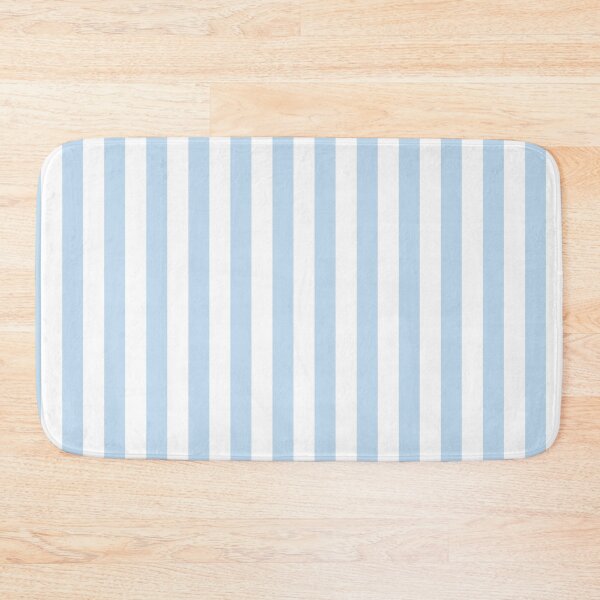 Item preview, Blue and White Wide Stripes designed and sold by ennbe.