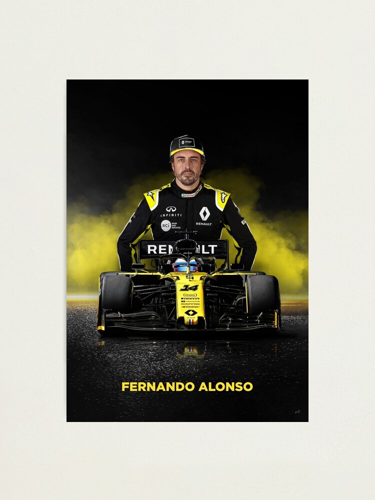 Fernando Alonso Framed Art Print for Sale by MisterBear4289