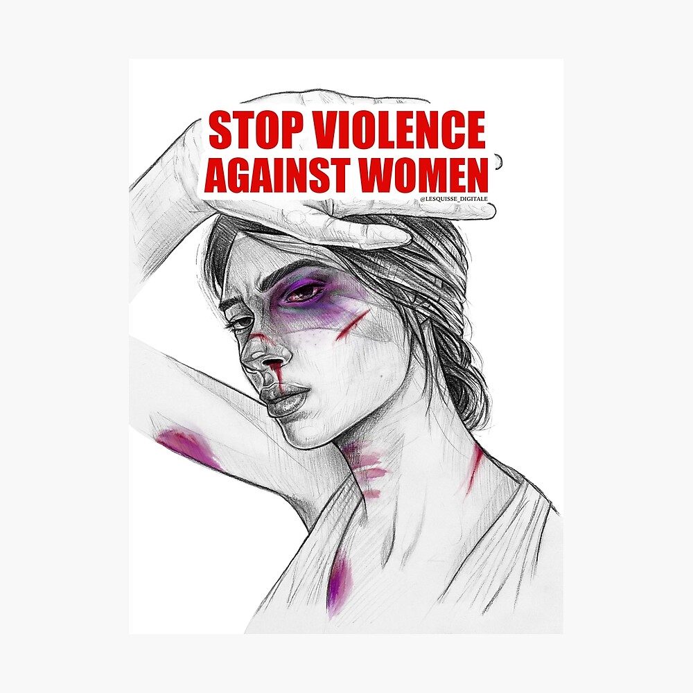 Stop Domestic Abuse Vector Poster, Banner, Background, Illustration. Mans  Arm Pulls Or Grabs Woman's Hair. One Continuous Line Drawing And  Handwritten Text Domestic Abuse. Royalty Free SVG, Cliparts, Vectors, and  Stock Illustration.