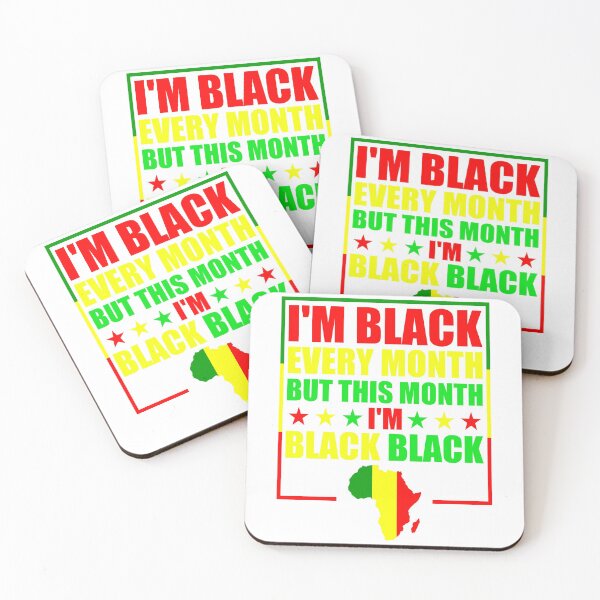 Item preview, I'm Black Every Month But This Month I'm Black Black Cool Black History Month designed and sold by naworas.