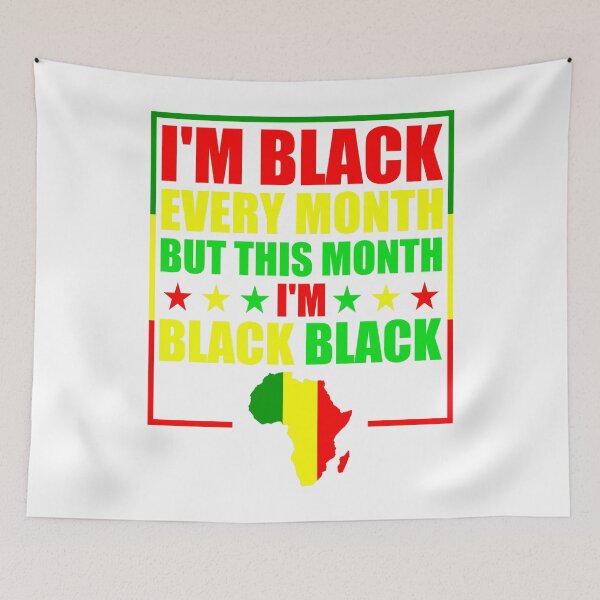 Item preview, I'm Black Every Month But This Month I'm Black Black Cool Black History Month designed and sold by naworas.
