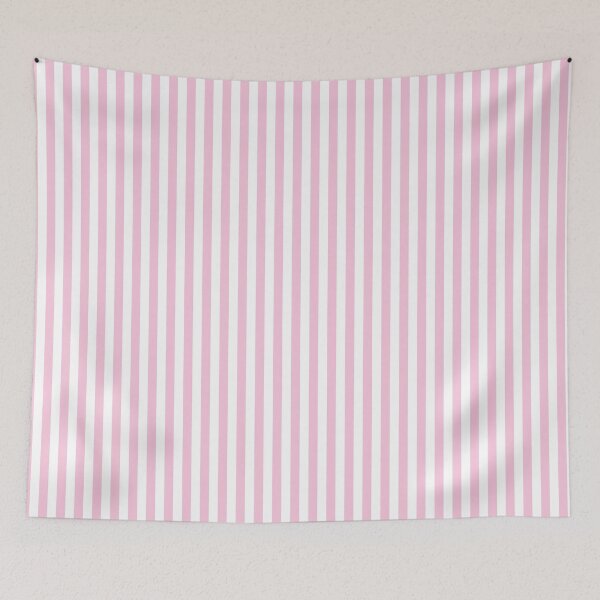 Item preview, Pink and White Thin Stripes designed and sold by ennbe.