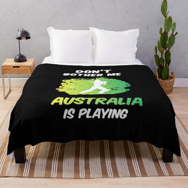 Item preview, Don't Bother me, Australia is Playing Cricket designed and sold by Uppercase Tees.
