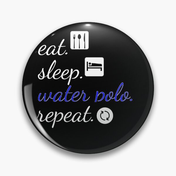 Item preview, Eat water ball. sleep. water polo. repeat water polo T-shirt designed and sold by Watersolution.