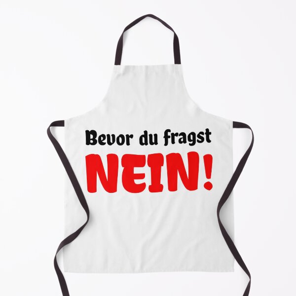 Item preview, Bevor du fragst NEIN (Black - Red) designed and sold by cursotti.
