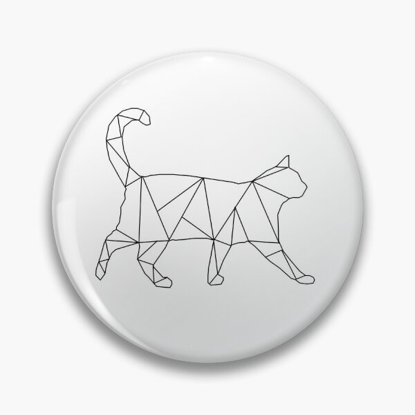 Item preview, Geometric cat designed and sold by Watersolution.