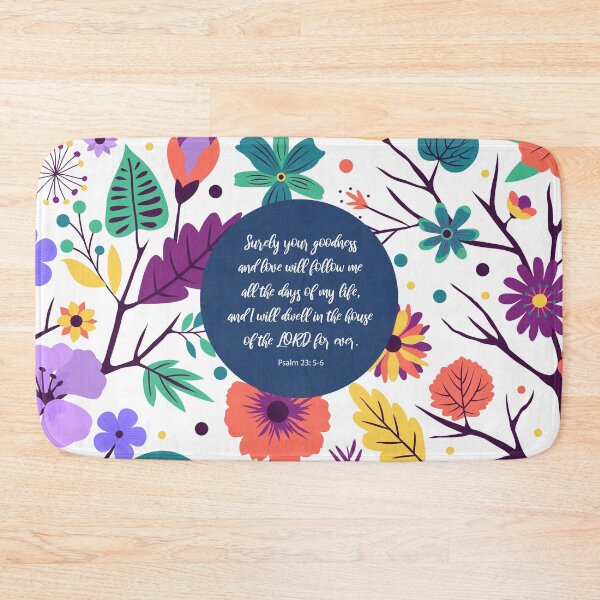 Item preview, The house of the LORD for ever, Psalm 23: 5-6, Bible Verse designed and sold by StudioCitrine.