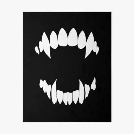 Blood Bloody Vampire Halloween Teeth Fangs Dracula Monster Splash