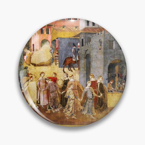 Item preview, EFFECTS OF GOOD GOVERNMENT IN  THE MEDIEVAL CITY SIENA by AMBROGIO LORENZETTI designed and sold by BulganLumini.