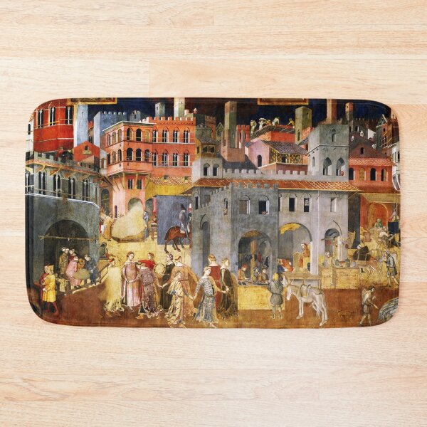 Item preview, EFFECTS OF GOOD GOVERNMENT IN  THE MEDIEVAL CITY SIENA by AMBROGIO LORENZETTI designed and sold by BulganLumini.