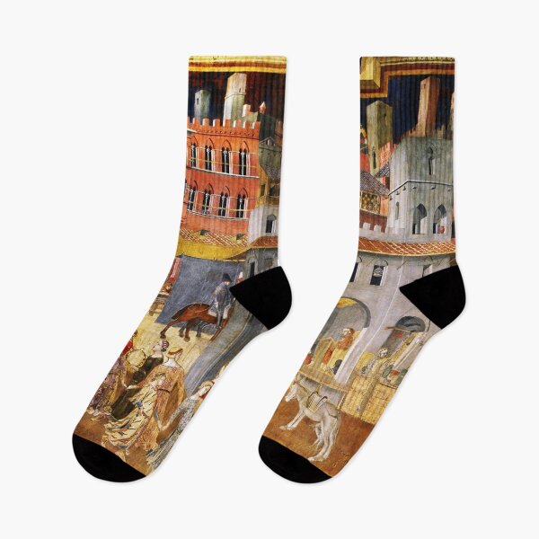 Item preview, EFFECTS OF GOOD GOVERNMENT IN  THE MEDIEVAL CITY SIENA by AMBROGIO LORENZETTI designed and sold by BulganLumini.