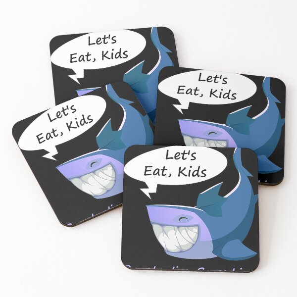 Item preview, Lets Eat Kids, Shark,Punctuation Saves Lives designed and sold by rad110765.