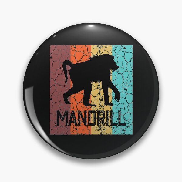 Item preview, Mandrill retro gift designed and sold by eiwo87.