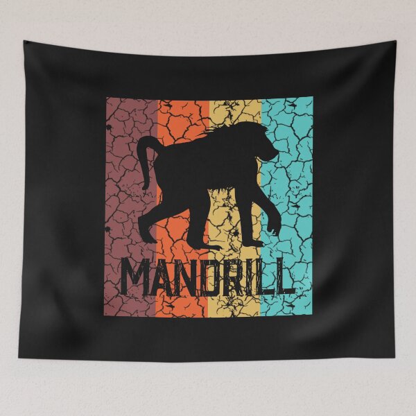 Item preview, Mandrill retro gift designed and sold by eiwo87.
