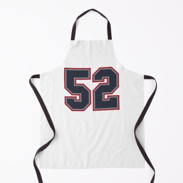 Item preview, 52 Navy Grey Red Sports Number Fifty-Two designed and sold by HelloFromAja.