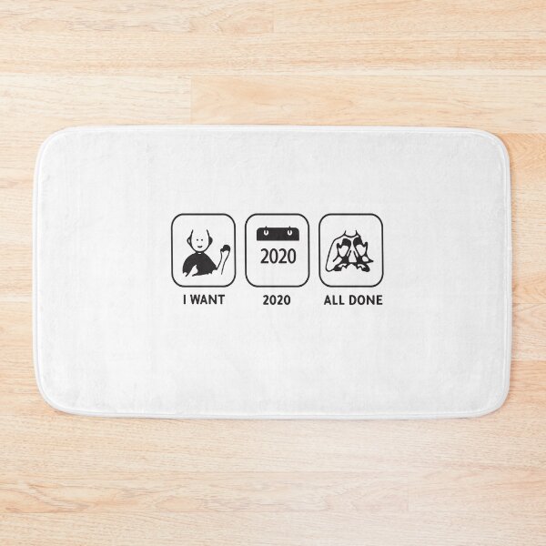 Item preview, I Want 2020 All Done Funny Quarantined Wear Mask Vintage T-Shirt designed and sold by alikassi.