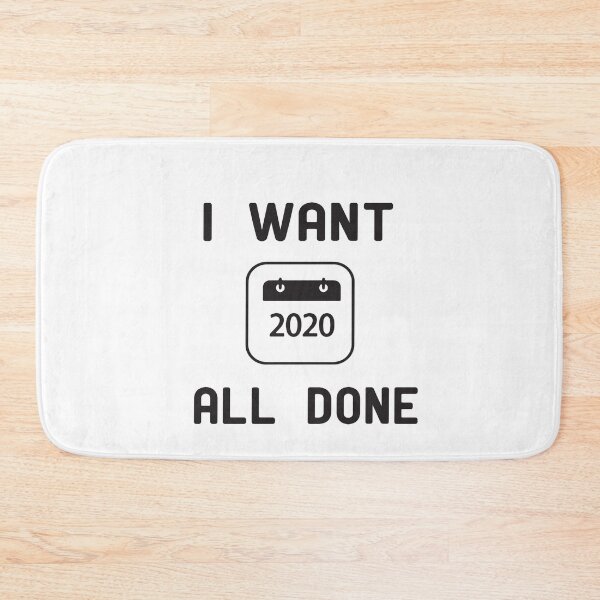 Item preview, I Want 2020 All Done Funny Quarantined Wear Mask Vintage T-Shirt designed and sold by alikassi.