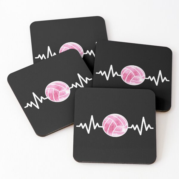 Item preview, Volleyball Watercolour Pink Pack designed and sold by KauzSL.