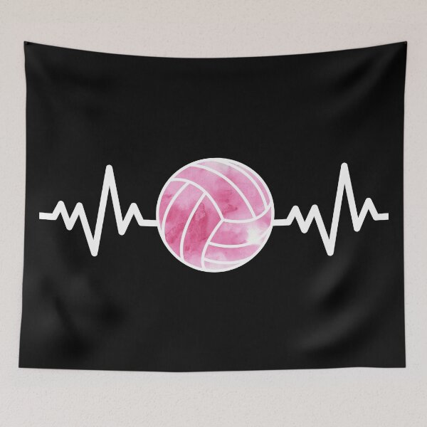 Item preview, Volleyball Watercolour Pink Pack designed and sold by KauzSL.