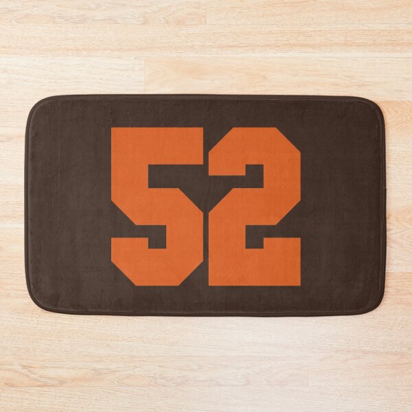 Item preview, 52 Number Cleveland Sports Fifty-Two Brown Jersey designed and sold by HelloFromAja.