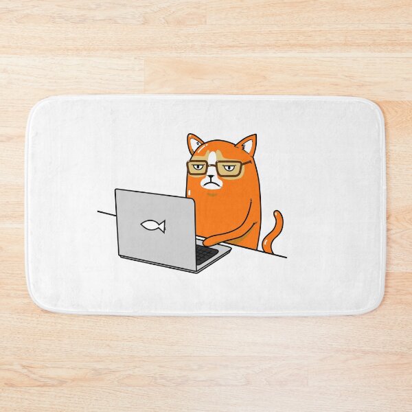 Item preview, Workaholic Cat designed and sold by ChooseLoveCo.