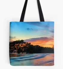 Fire in the Sky Tote Bag