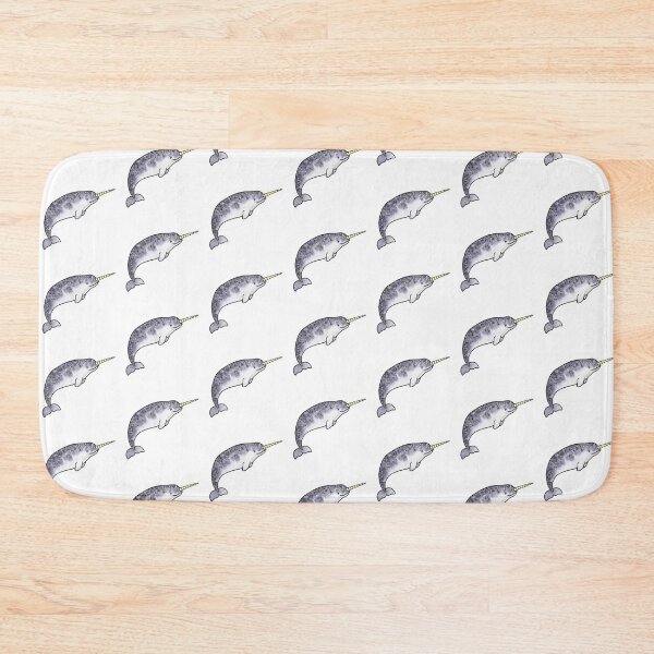 Item preview, Narwhal sticker designed and sold by Splendid Scibbles.