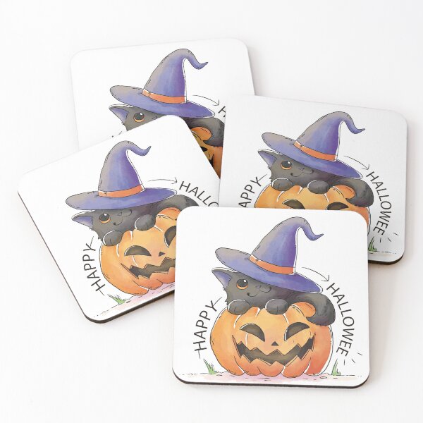 Item preview, Halloween Fun - Black Cat In A Pumpkin designed and sold by Designs By Creation.
