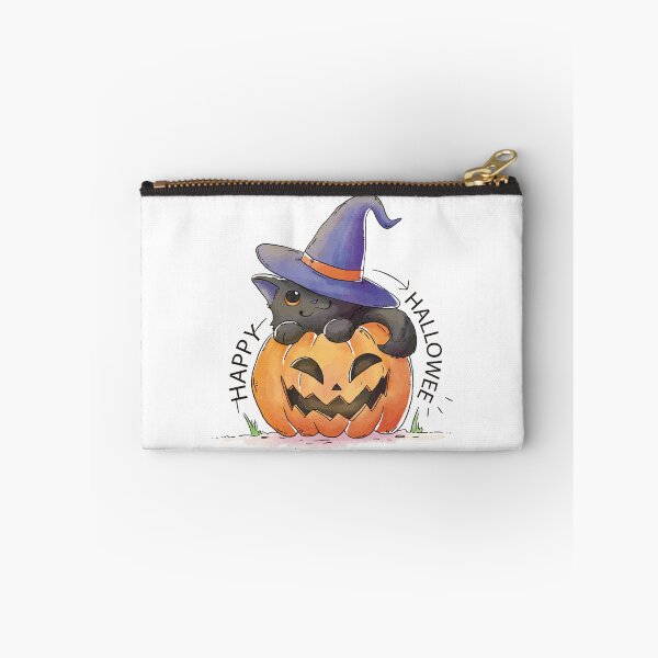 Item preview, Halloween Fun - Black Cat In A Pumpkin designed and sold by Designs By Creation.