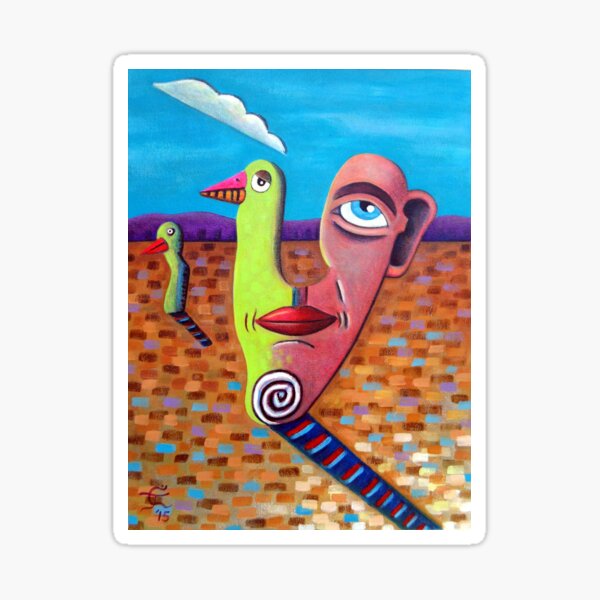 Dual Vision Sticker