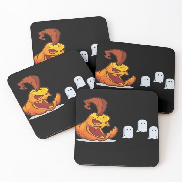 Item preview, Pumpkin Eating Ghosts Halloween Design designed and sold by sunandsnowglobe.