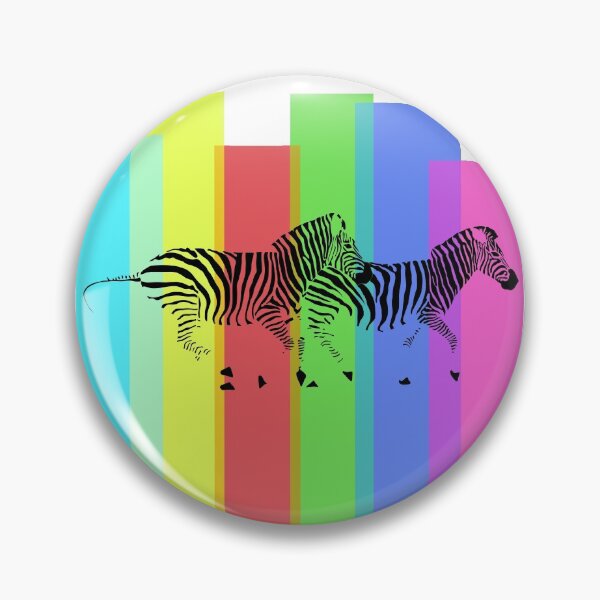 Item preview, Rainbow Zebra Crossing designed and sold by feegee1.