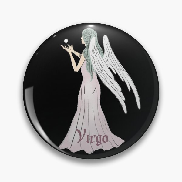 Item preview, Virgo Zodiac Sign Horoscope Constellation Retro Vintage Angel designed and sold by Wangfu-tees.