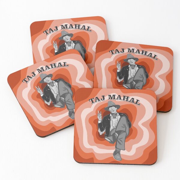 Item preview, Taj Mahal - Titled Psychedelic Print designed and sold by edelegan.