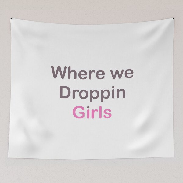 Item preview, Donde dejamos caer chicas letras simples designed and sold by ciaobebo.
