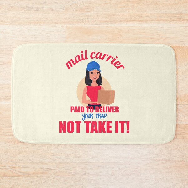 Item preview, Funny Postal Worker Post Office Paid To Deliver Mail Carrier Mailman designed and sold by TopTeeShop.