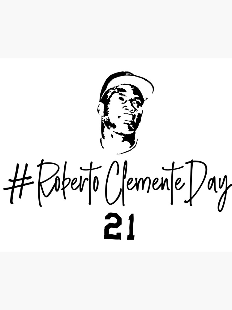 "Roberto Clemente day" Metal Print for Sale by MSConcept Redbubble