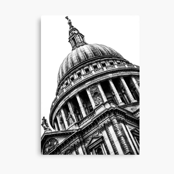 Distinguished Dome (BW) Canvas Print