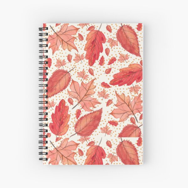 Item preview, Watercolour Autumn Leaves designed and sold by sunandsnowglobe.