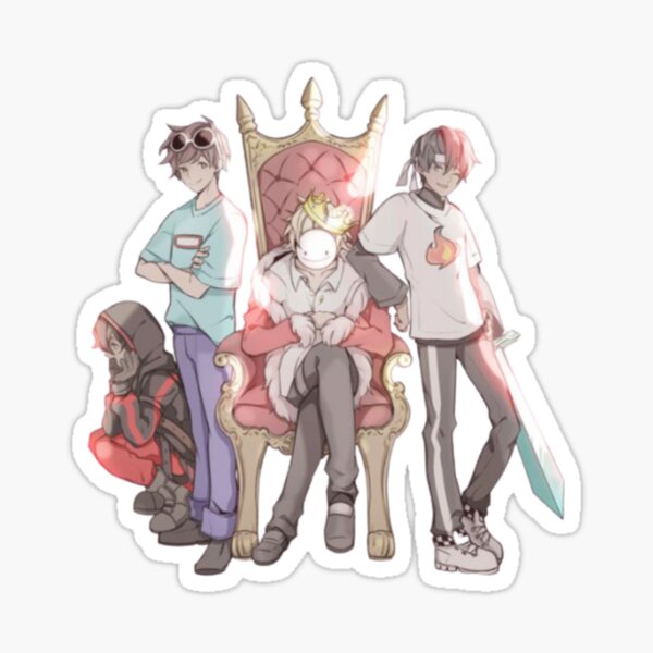 dream smp sticker by spt100 redbubble