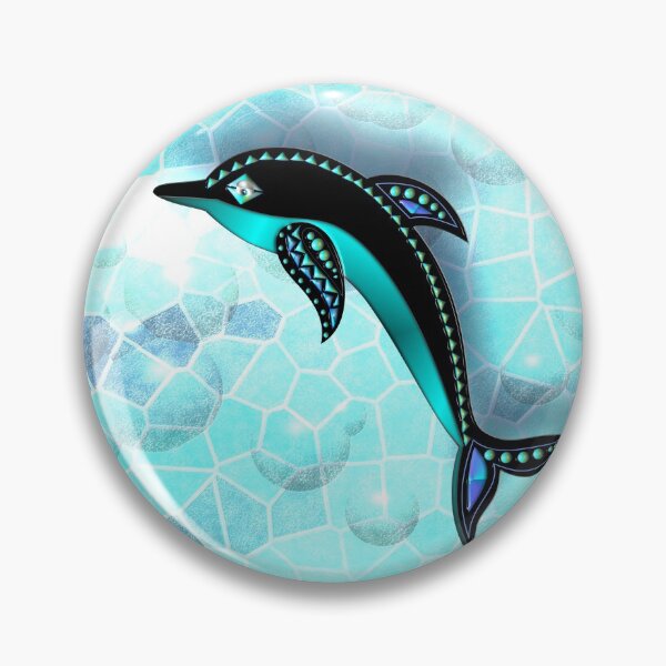 Item preview, TURQUOISE DOLPHIN 97 X1 ABSTRACT BUBBLES designed and sold by sana90.
