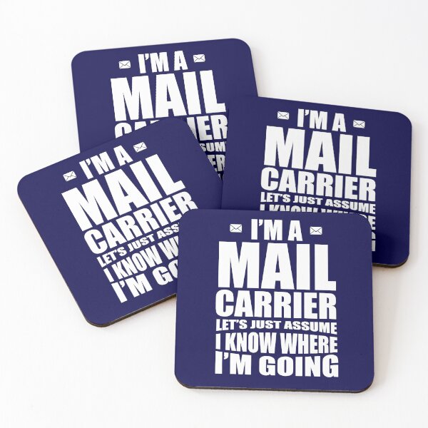 Item preview, Funny Mail Carrier Know Where I'm Going Post Office Postal Worker Mailman designed and sold by TopTeeShop.