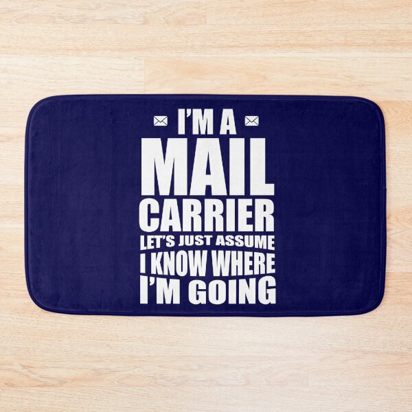 Item preview, Funny Mail Carrier Know Where I'm Going Post Office Postal Worker Mailman designed and sold by TopTeeShop.