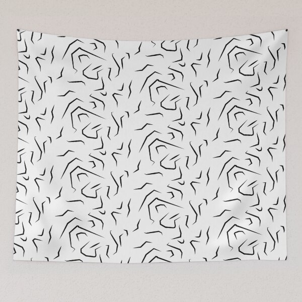 Item preview, Black Lines Simple Pattern designed and sold by Ludogorek.
