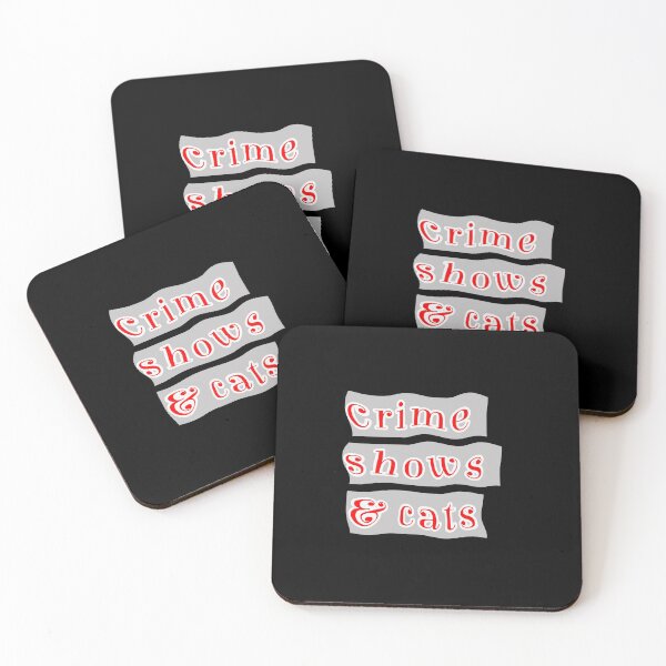 Item preview, Crime Shows And Cats designed and sold by avit1.