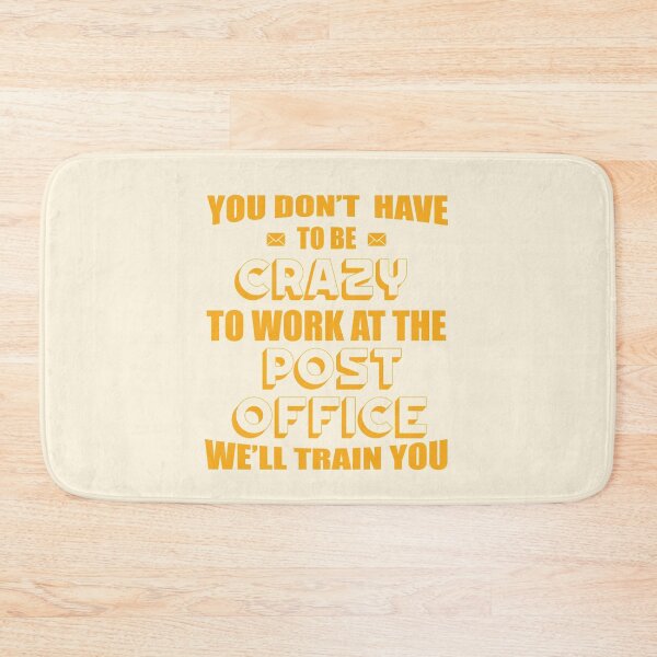 Item preview, Funny Post Office Crazy Postal Worker Mail Carrier Mailman designed and sold by TopTeeShop.